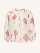 Cargar imagen en el visor de la galería, Blusa BECKY-IKAT Cruda
