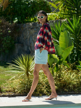 Cargar imagen en el visor de la galería, Blusa BECKY tie dye rojos
